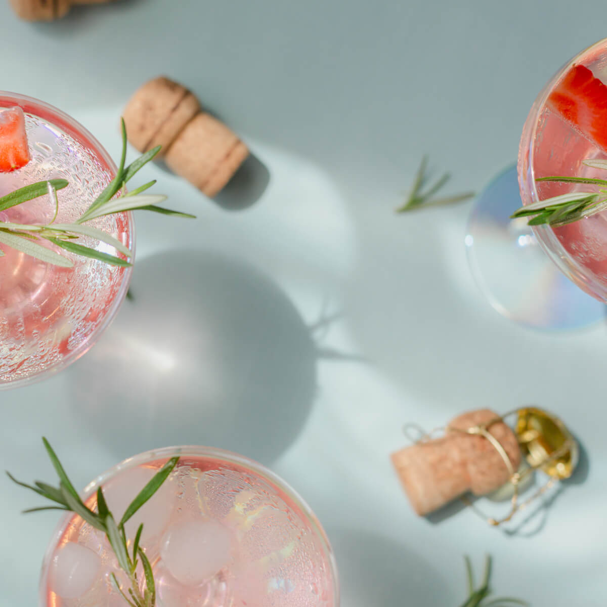 Summer Fling champagne cocktail by Goodwill Wine - Shutterstock