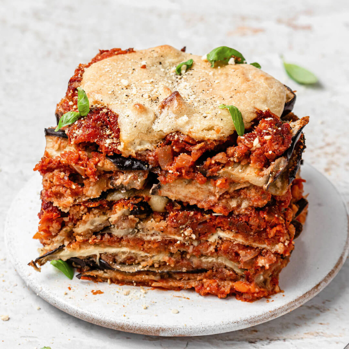 Vegan Eggplant Parmigiana - Delicious & Sons