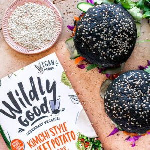 Wildly Good vegan burgers - Nourish Vegan Awards finalist 2021