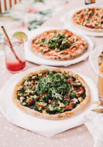 Green Goddess pizza at Eden Bondi