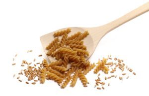 healthy grains - wholemeal pasta and brown rice