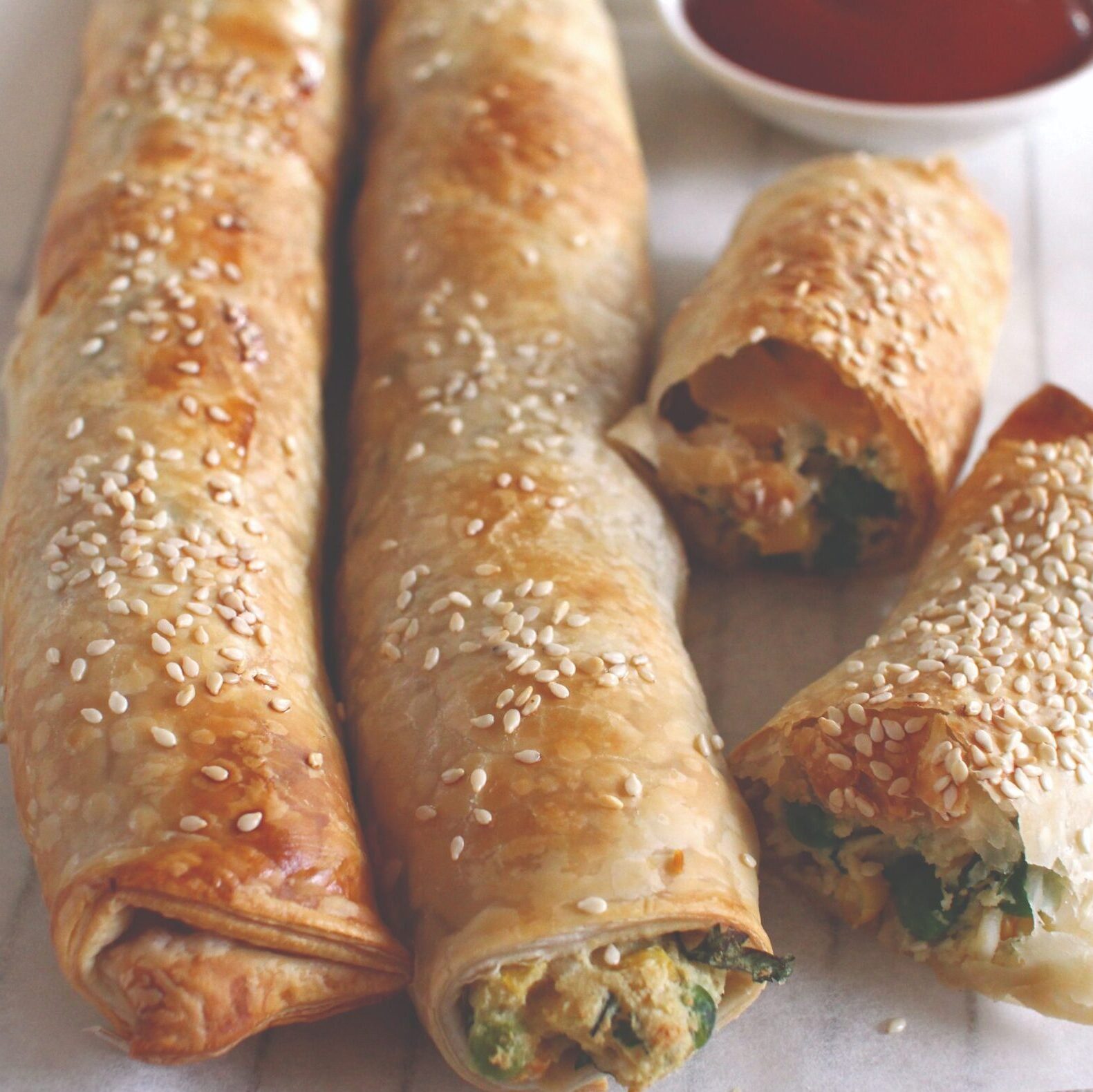 Vegetable Spring Rolls - The Cooking Collective
