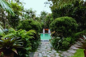 Day spa pool at Gaia Retreat & Spa